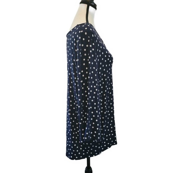 Chico's Dots Keyhole Top - Large - Picture 5 of 6
